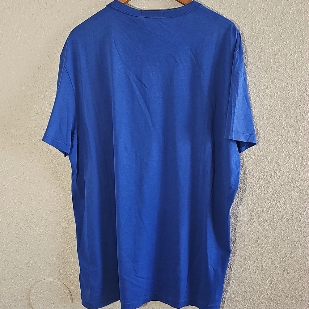 Polo by Ralph Lauren 1967 Crew Blue T-Shirt. - Picture 5 of 7